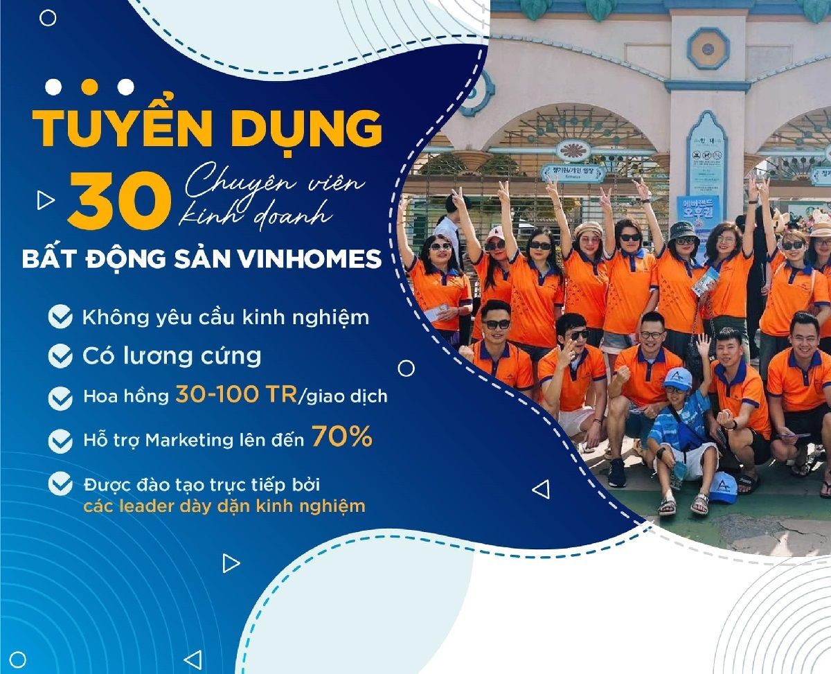 Tuyển Dụng Chuyên Viên Kinh Doanh, Giám Đốc Kinh Doanh Tại Click Homes